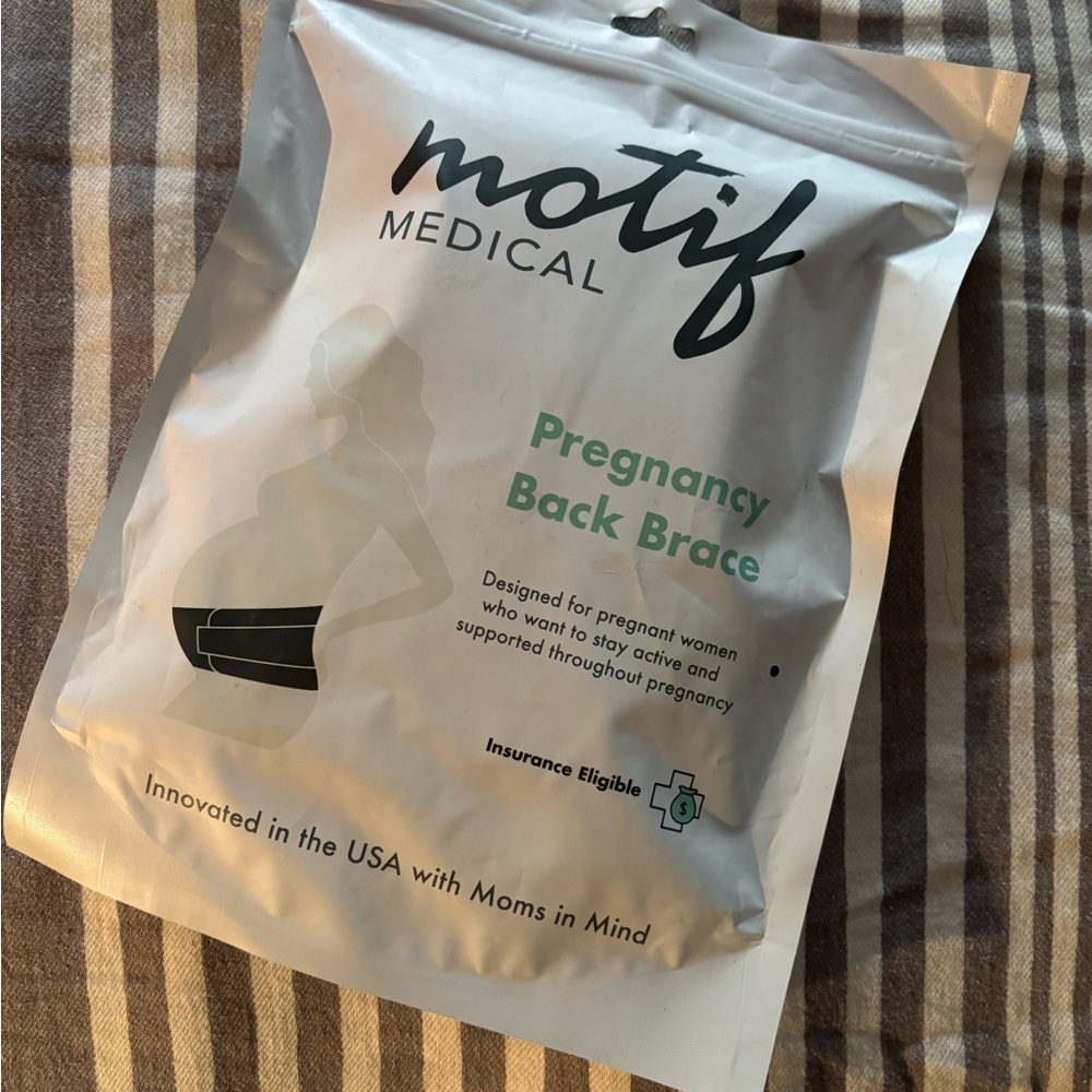 Brand New Motif Medical Pregnancy Back Brace